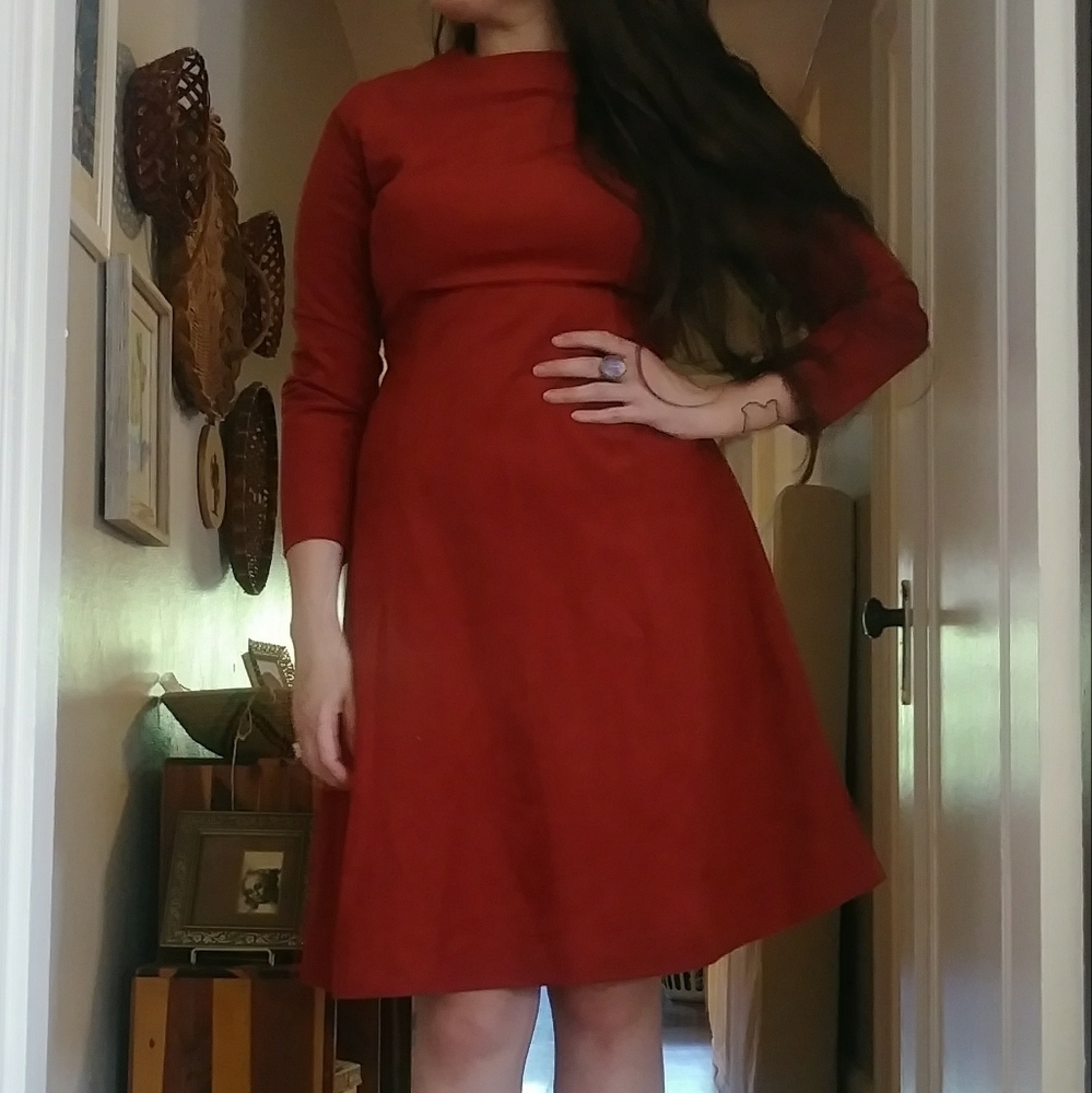 Vintage (Homemade) Midi Dress